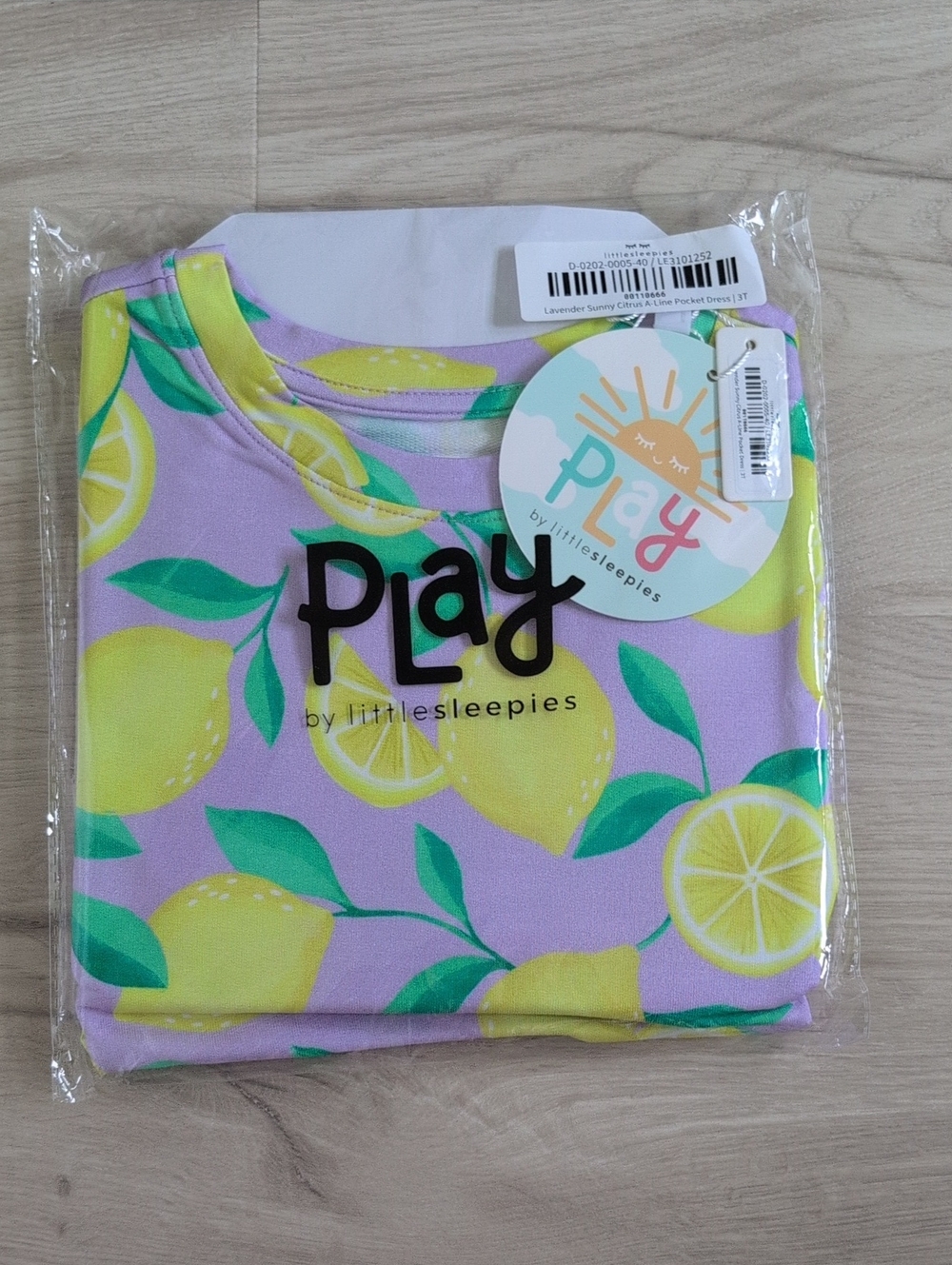 Little Sleepies Sunny Citrus Dress - 3T